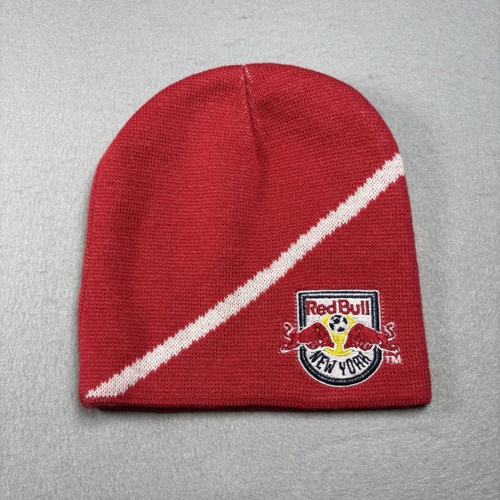 Red Bull New York Beanie Hat Red Unisex OSFM